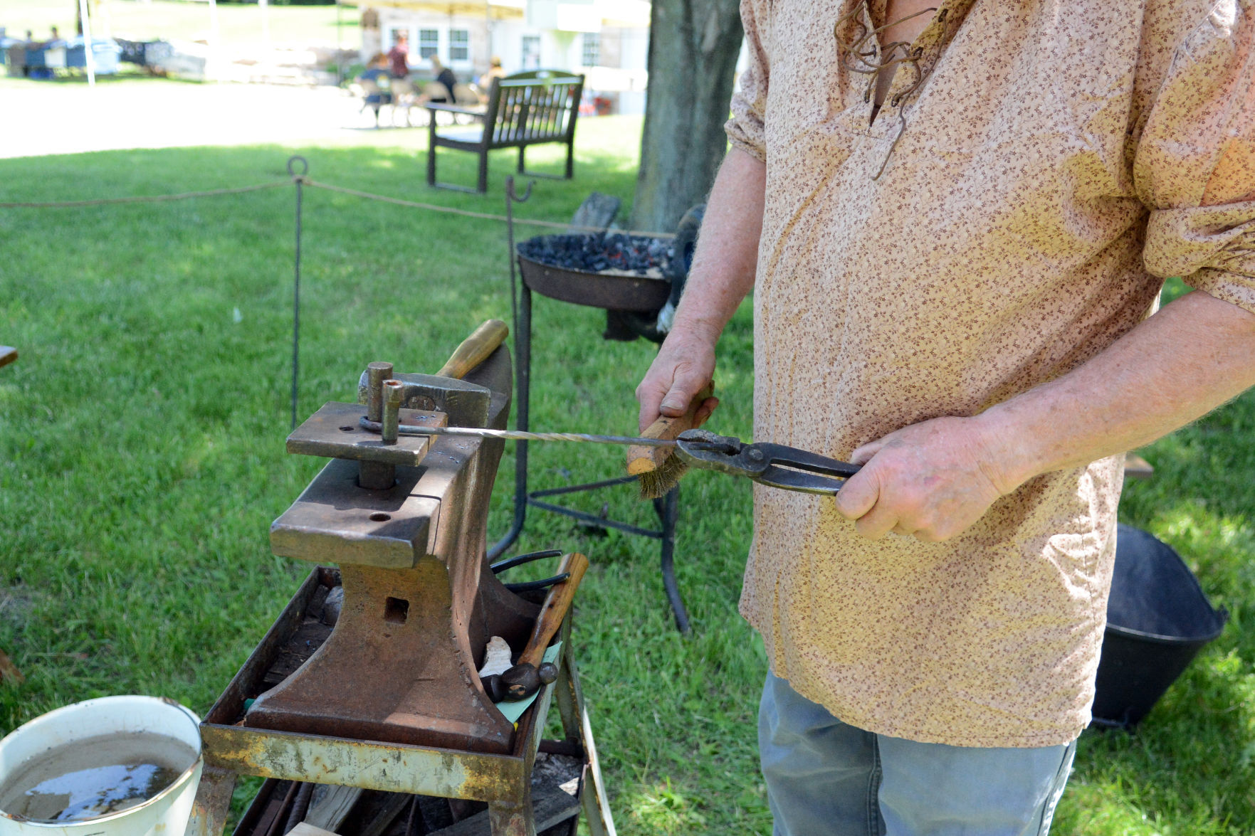 Wisconsin Territory Day at Fort Winnebago Surgeons Quarters